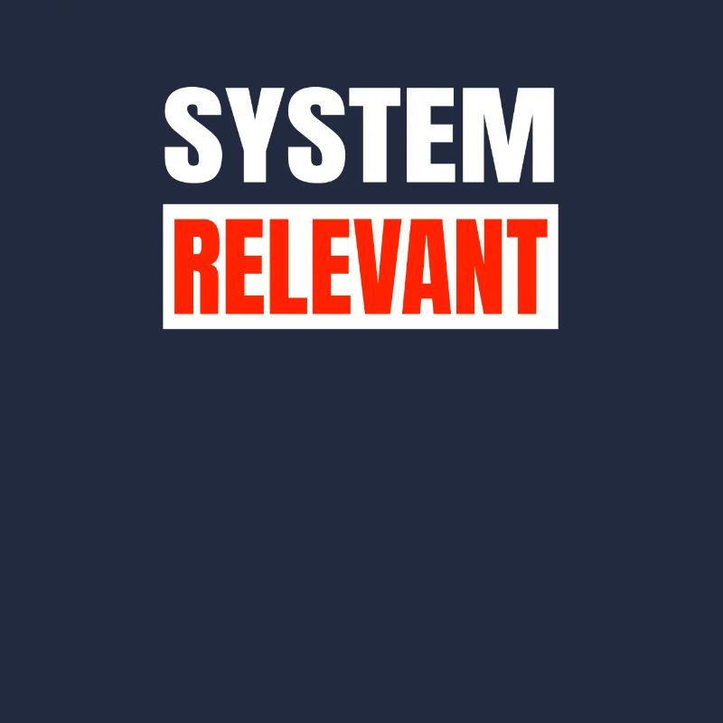 Systemrelevant System relevant