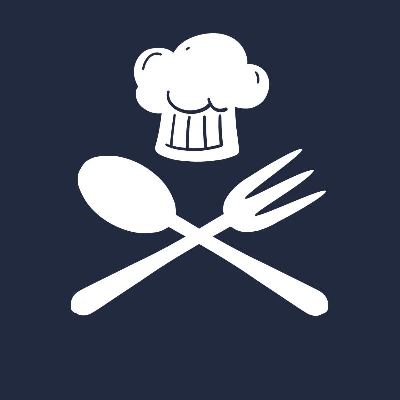 Cooking hat hobby chef cook spoon fork