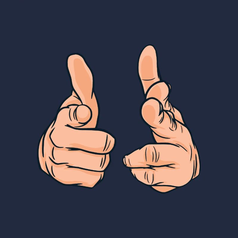 Hands Pointing fingers at you Finger pointing