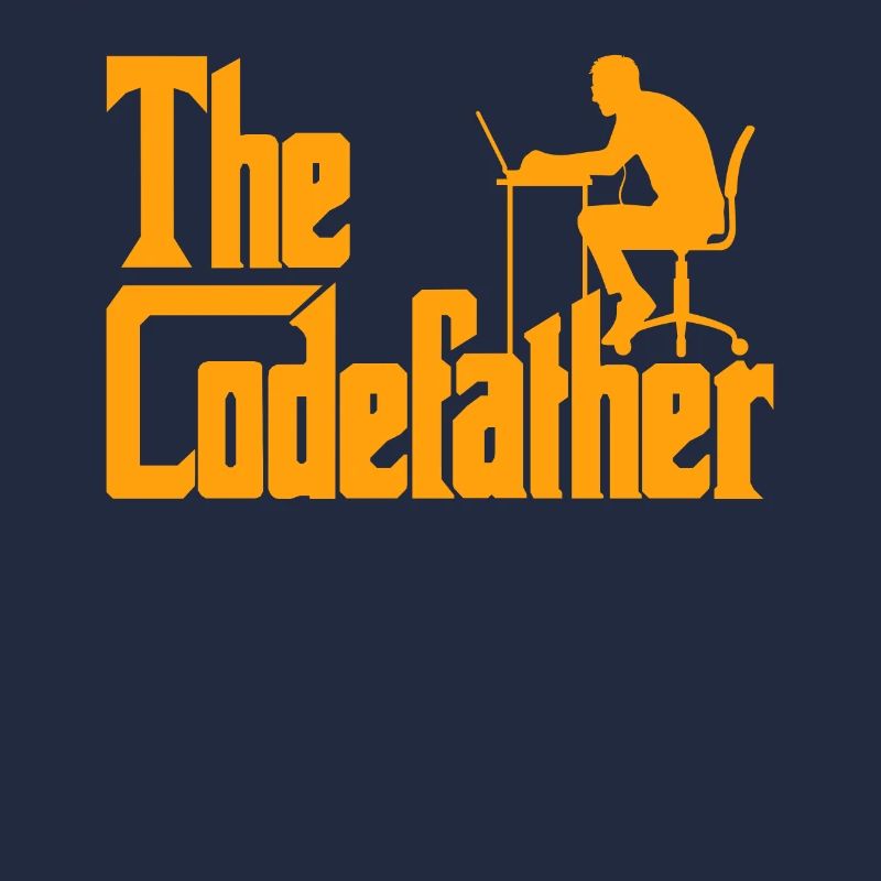 Entwickler Spaß Spruch The Codefather Coder