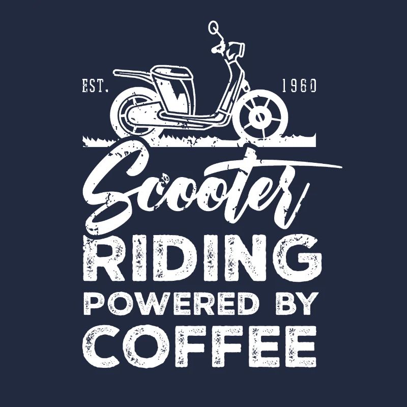 Roller Moped Rollerfahrer Motorroller Fahren