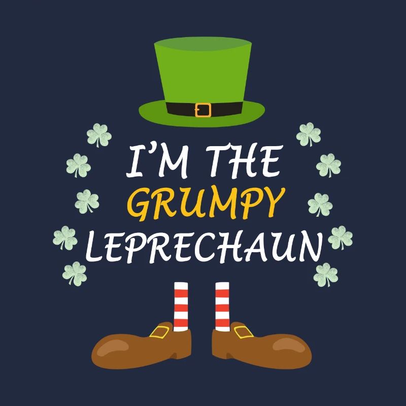 Grumpy St Patrick's Day Ireland Oufit Gift