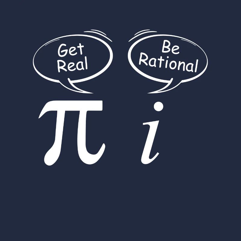 Pi Get Real i be rational mathematician joke