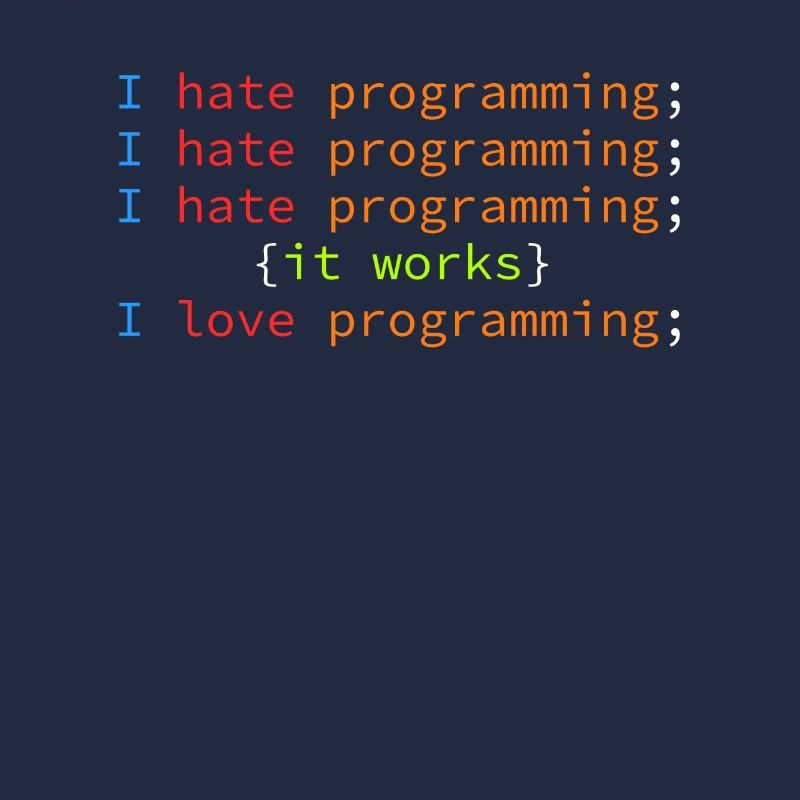 Code de débogage blague déteste programmer coder