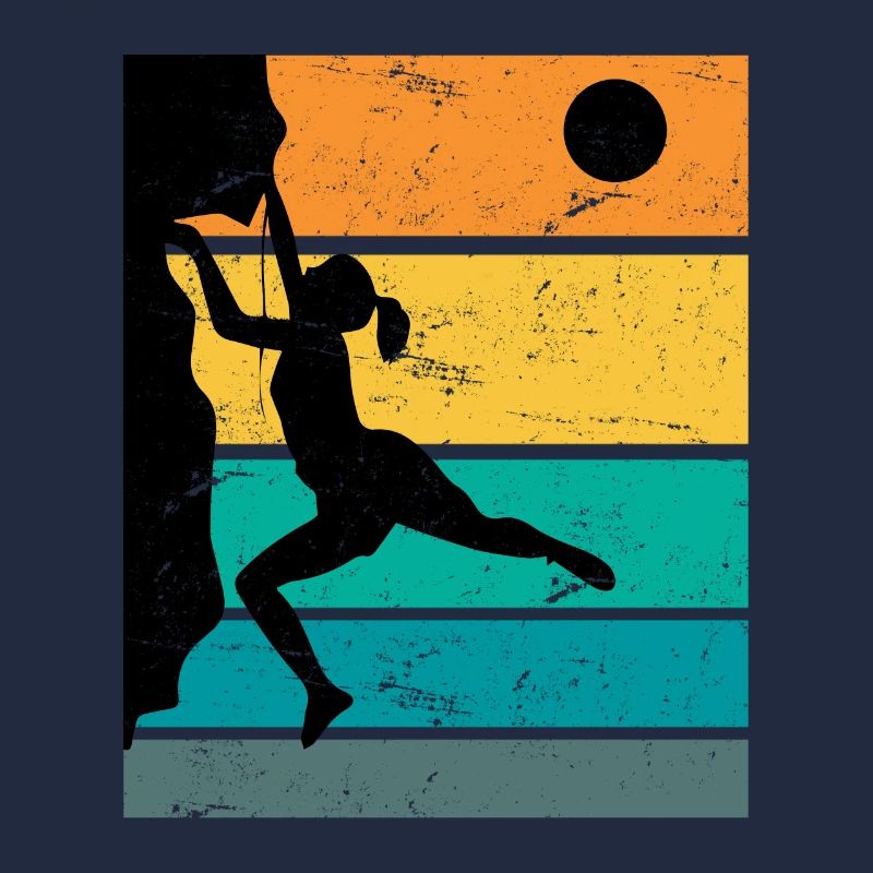 Retro Boulder Escalade de roches Escalade libre