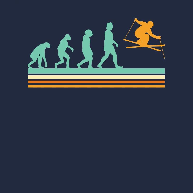 Skifahrer Evolution Ski Apres Ski