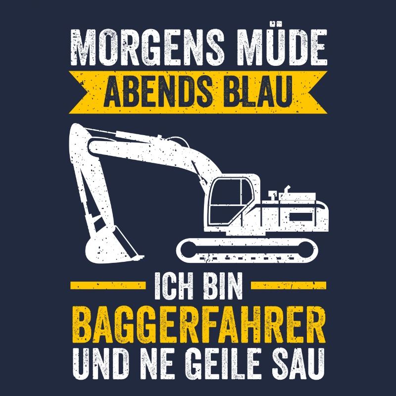 Baggerfahrer Tiefbau Bagger