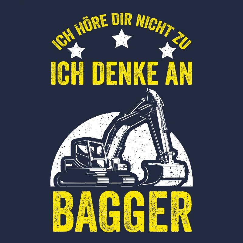 Baggern Baggerfahrer Bagger