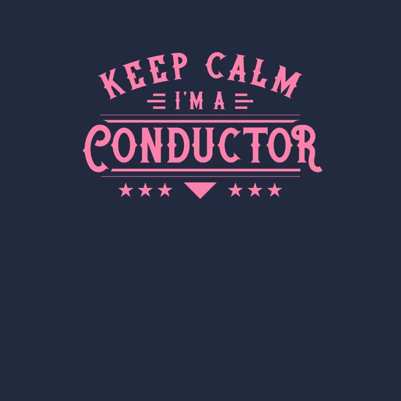 Bleib ruhig ich bin ein Dirigent Dirigentin Sprüch