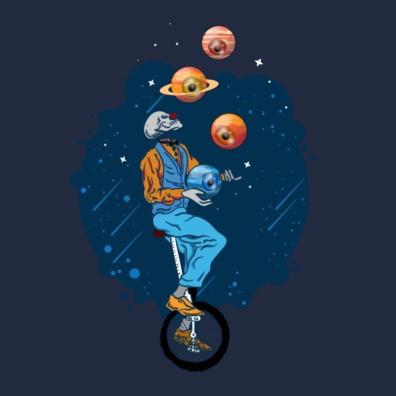 Weirdcore Esthétique Squelette Globe Oculaire Planètes