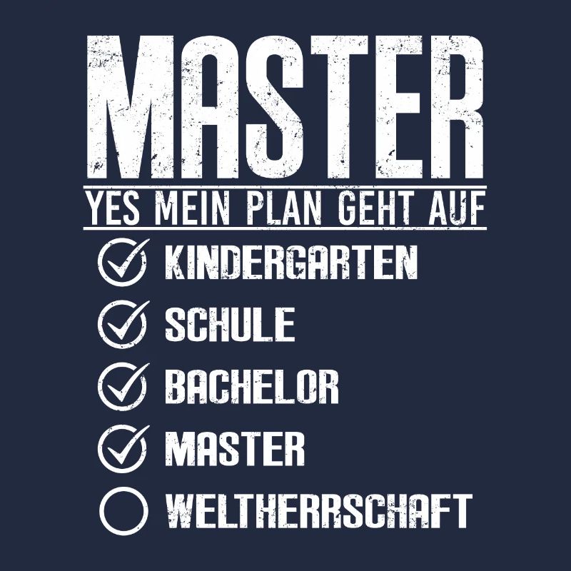 Master Abschluss 2022 dann Weltherrschaft