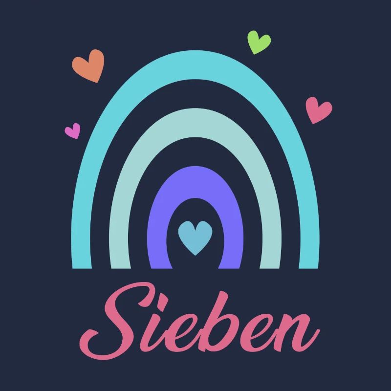 7. Geburtstag Regenbogen