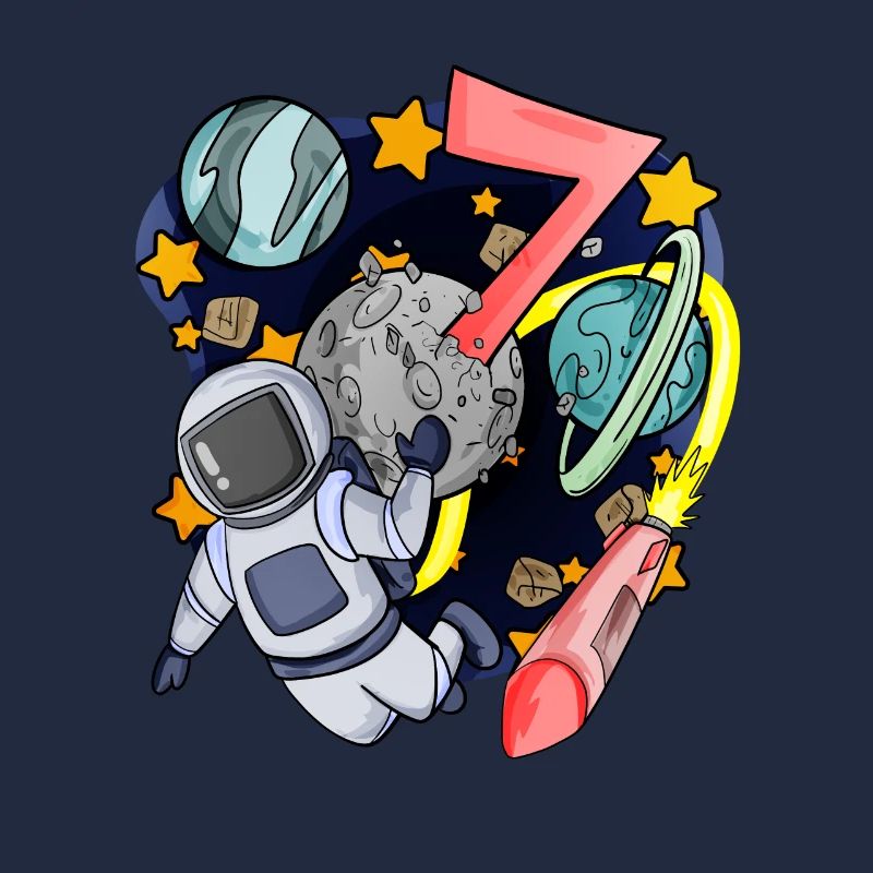 7 Geburtstag Junge - 7 Jahre alt - Ich bin 7