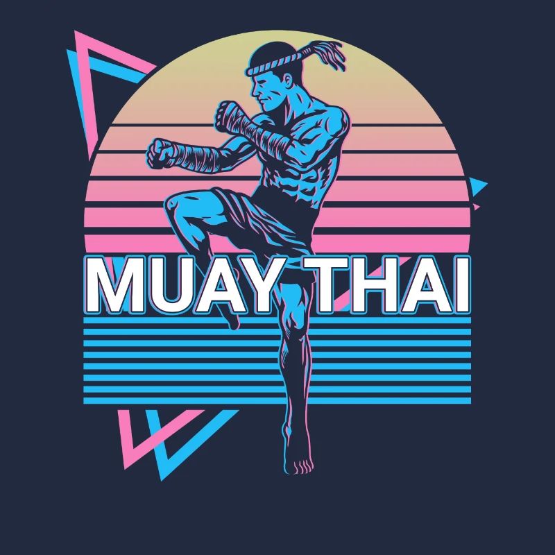 Muay Thai Retro Gift