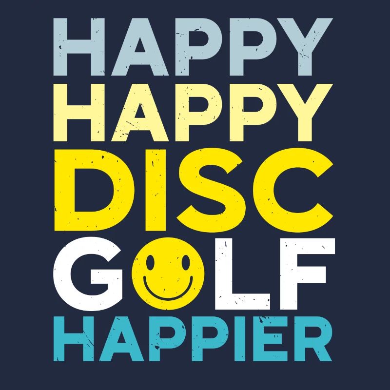 Happy Happy Disc Golf Happier Freizeit-Werfer