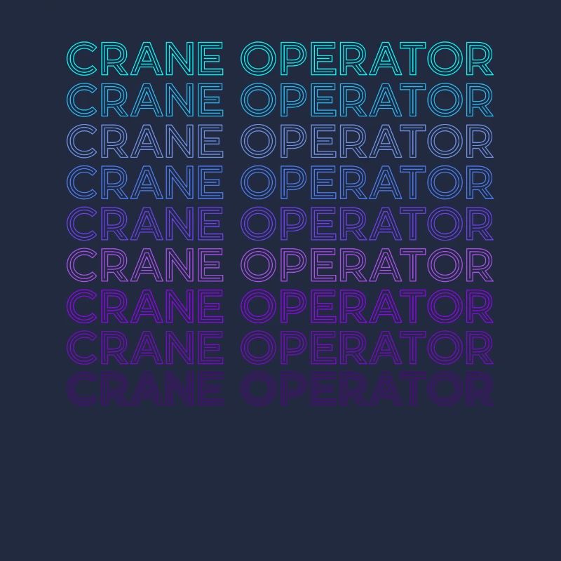 Crane operator Retro
