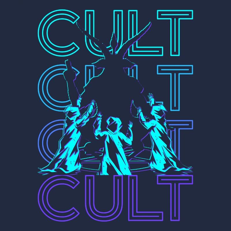 Culte Baphomet Paganisme Occulte Wicca Retro Geschen