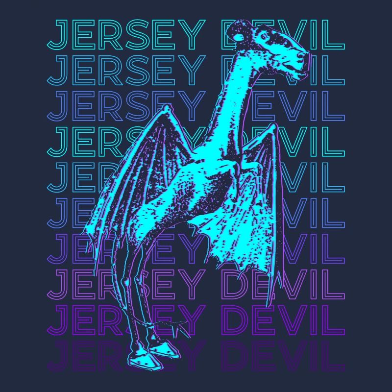Jersey Devil Cryptozoologie Rétro