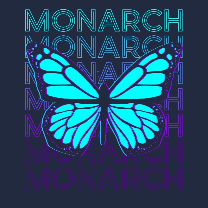 Monarque Papillon Rétro
