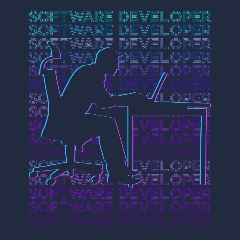 Software-Entwickler Software-Entwicklung Retro