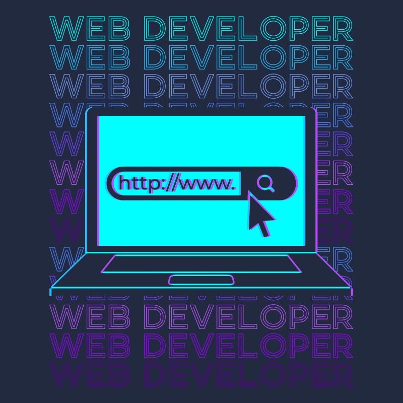 Web-Entwickler Web-Entwicklung Retro