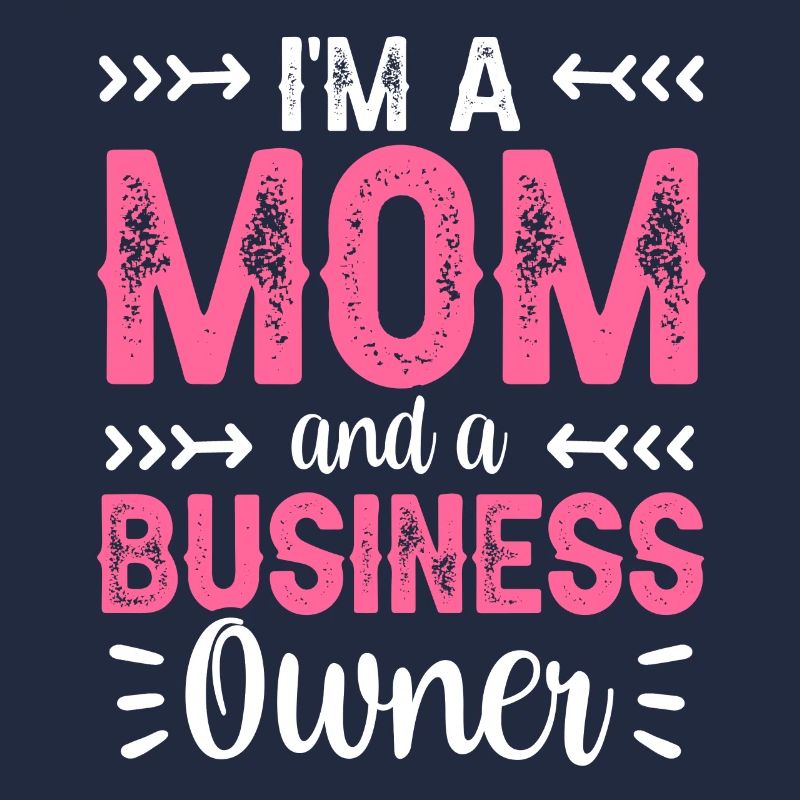 Ich Bin Eine Mutter Und Eine Geschäftsinhaberin