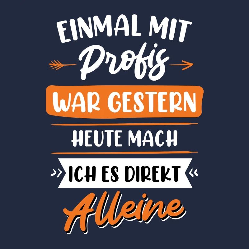 Einmal mit Profis war gestern