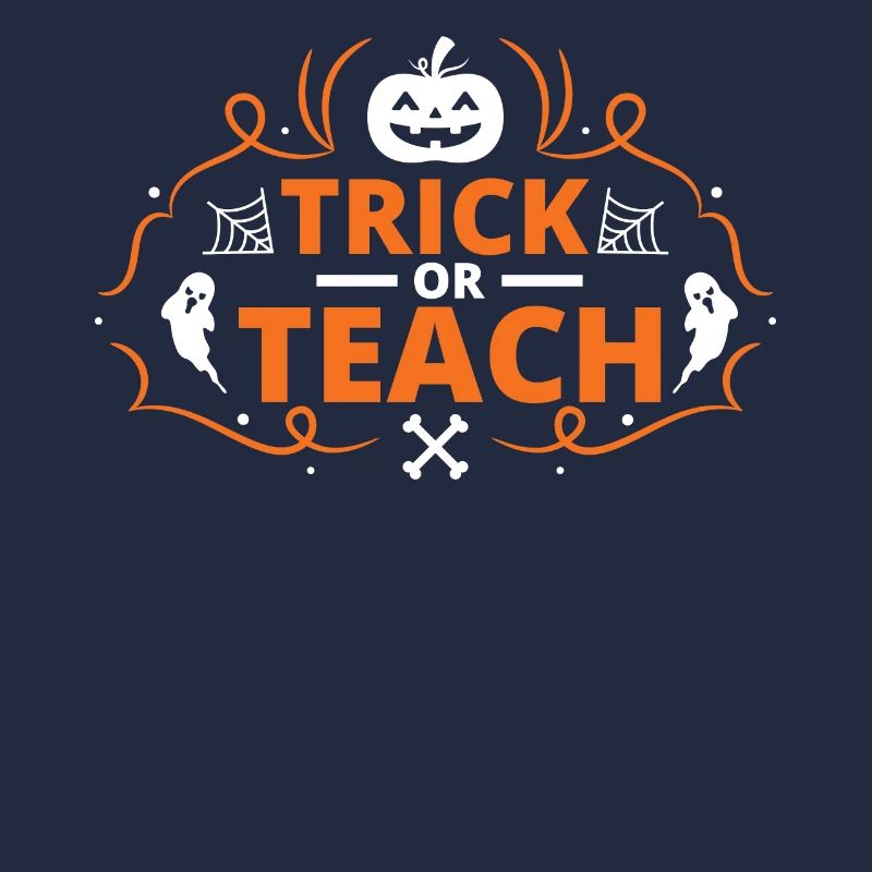 Trick Oder Behandeln Halloween Little Ghost Kürbis