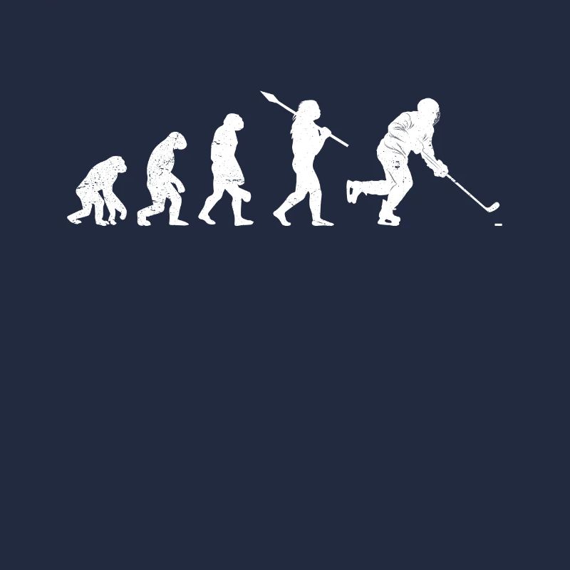 Eishockey Spieler Evolution