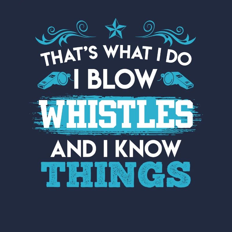 Referee whistle & know things