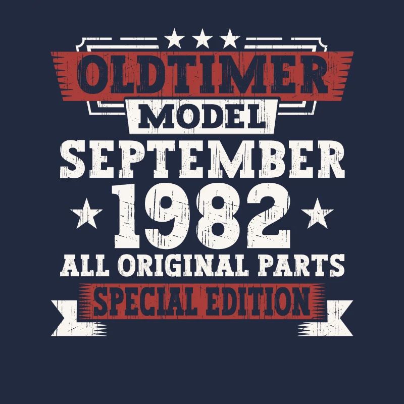 Oldtimer Septembre 1982 Cadeau de 40e anniversaire