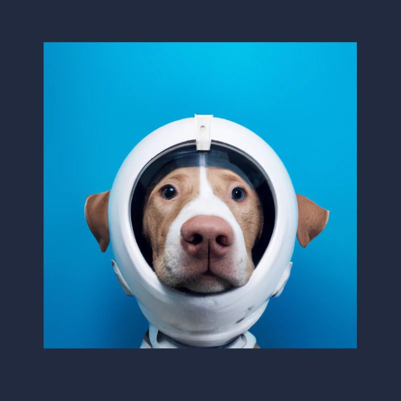 Chien dans l’espace