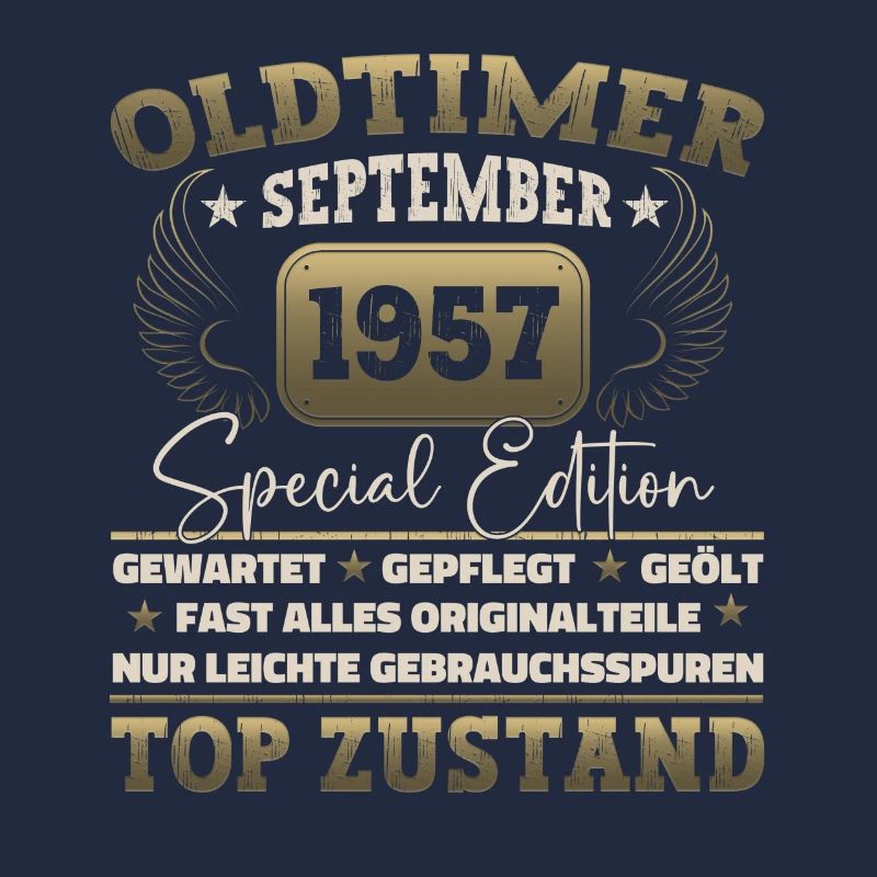 Oldtimer September 1957 65. Geburtstag Geschen