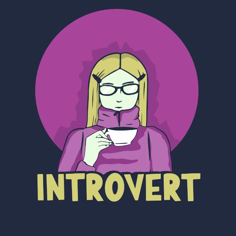 Introvertiert Sarkasmus Introvertierter Schüchtern