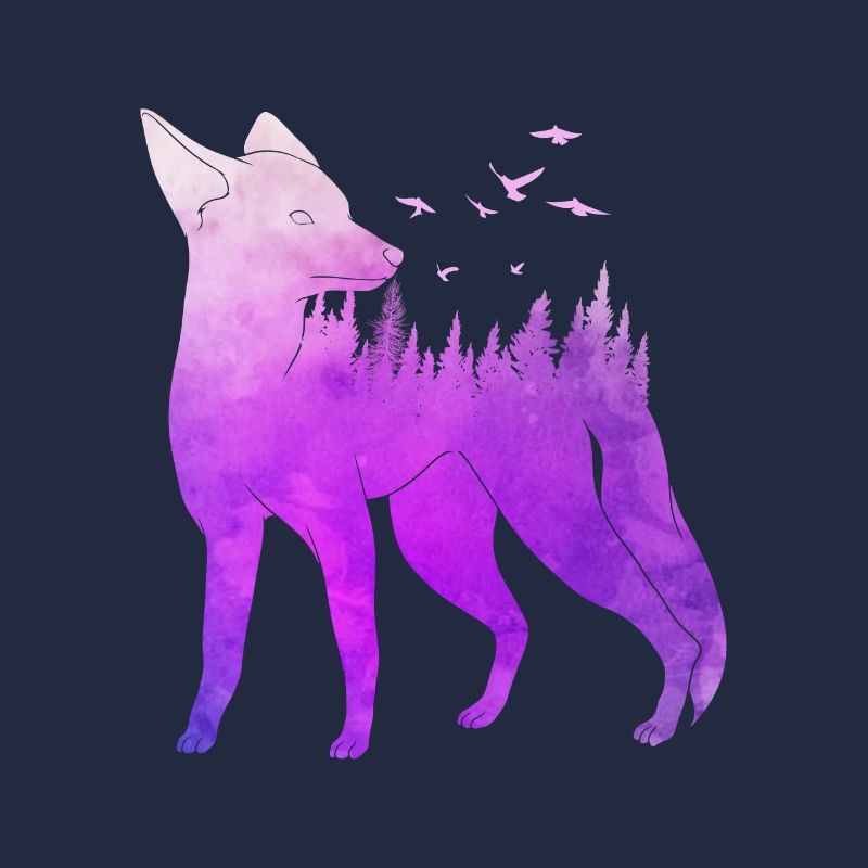 Fuchs Walddesign Fuchsjäger Jagd