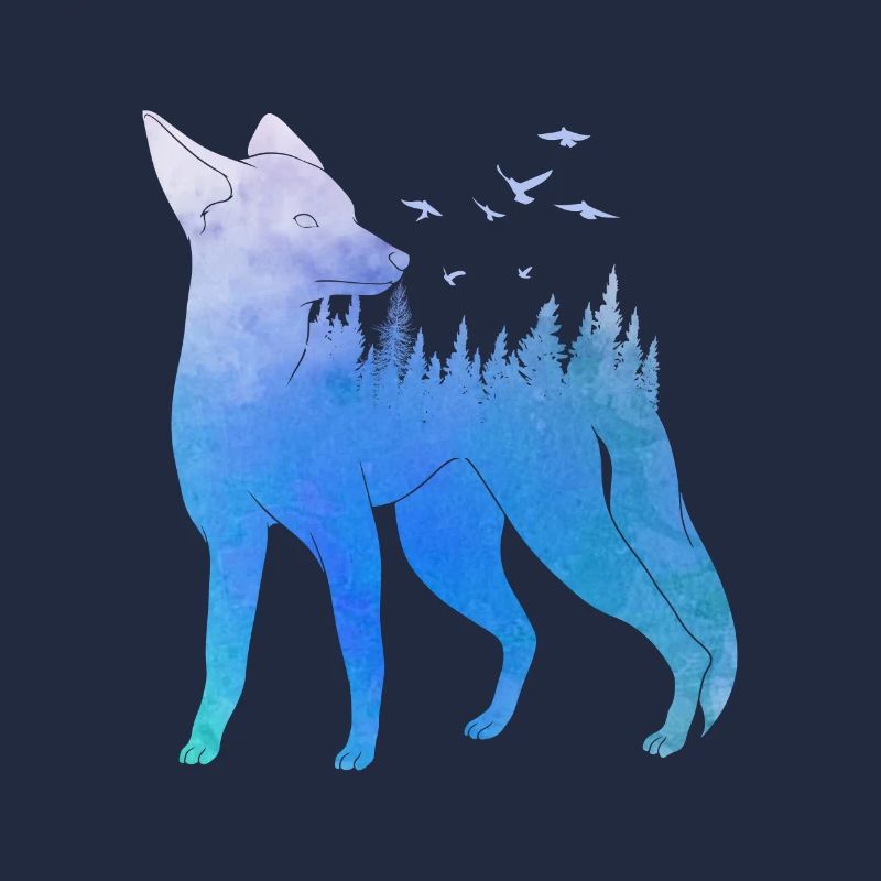 Fuchs Walddesign Fuchsjäger Jagd