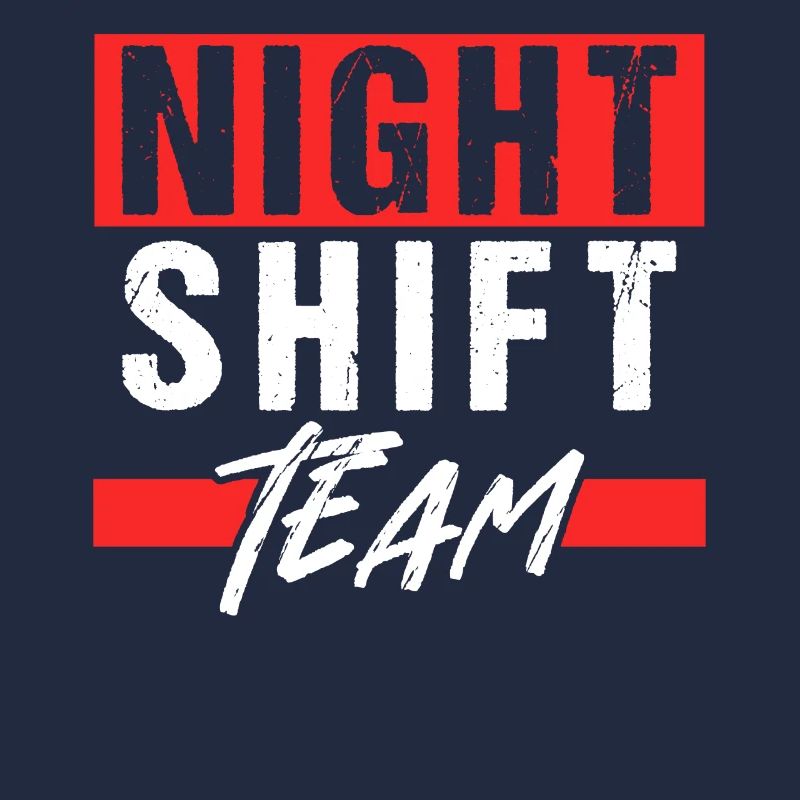 Night Shift Team Work Colleague Night Shift