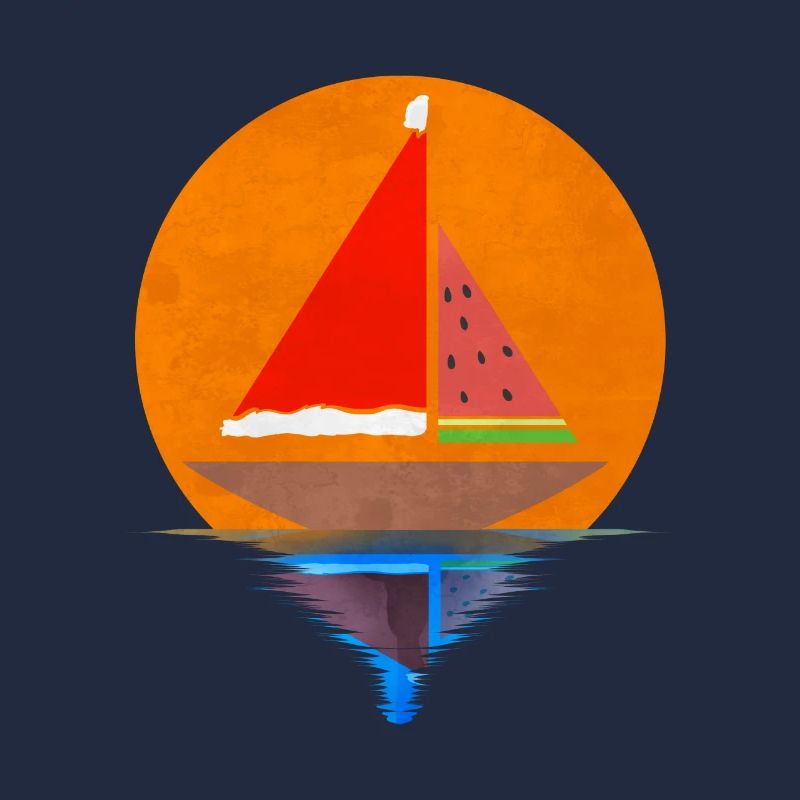 Sundown Voilier Santas Hat Pastèque