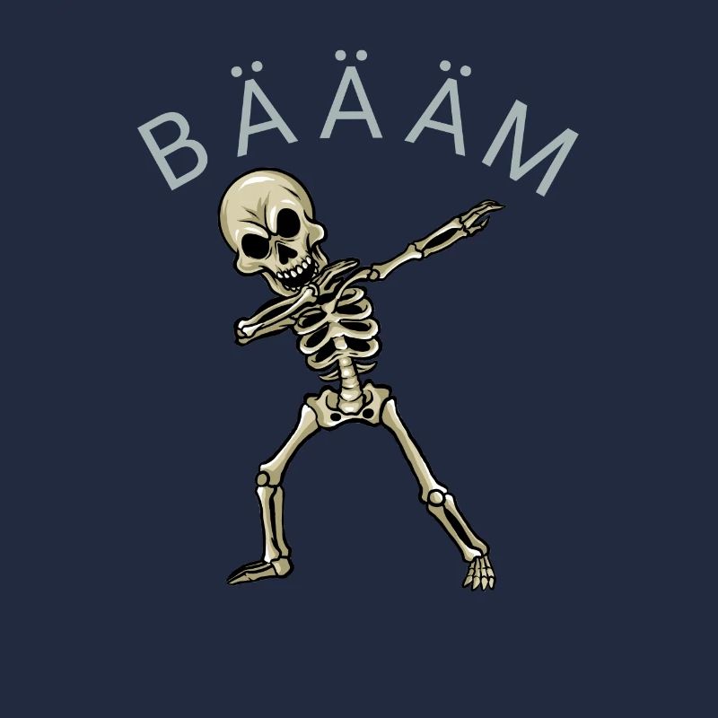 Dabbing Skelett Gerippe Geschenk Dab