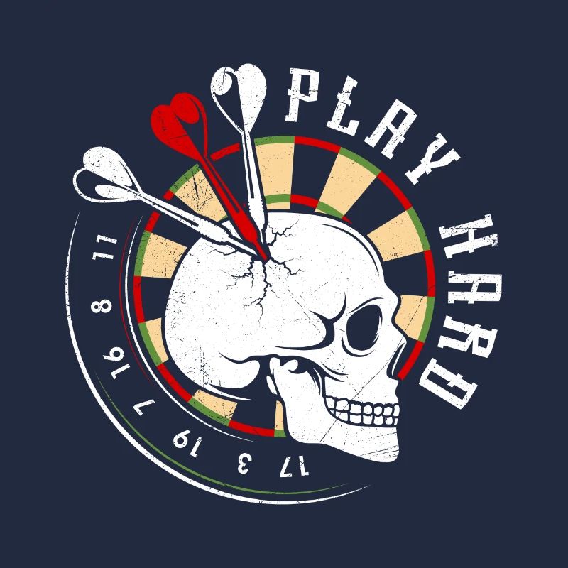 Fléchettes Bone Face Dartboard Fléchettes Fléchettes