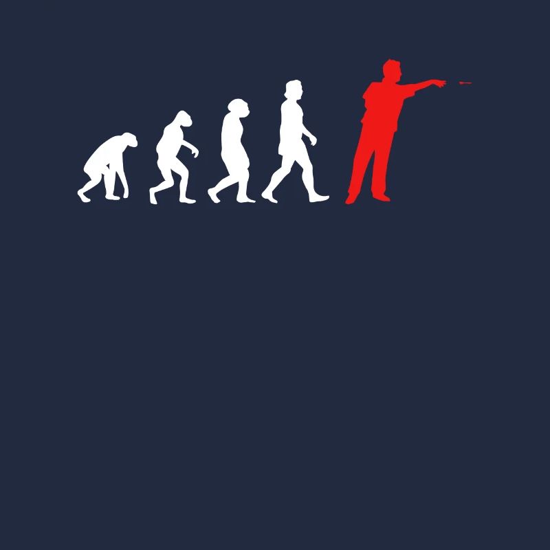 Darts Evolution Joueur de fléchettes Lance des fléchettes