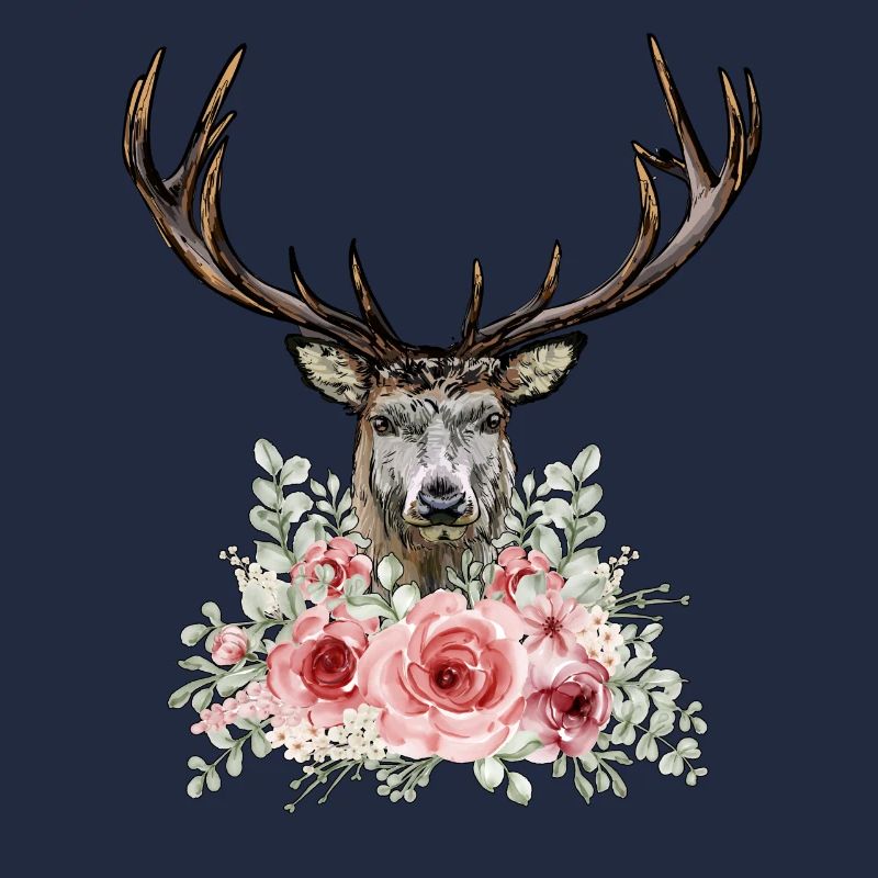 Dirndl Replacement Deer and Roses