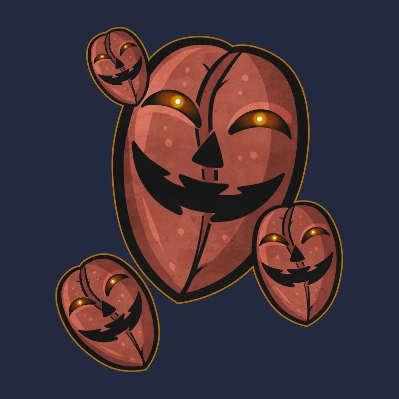 Evil Jack O Lantern Coffee Beans Halloween