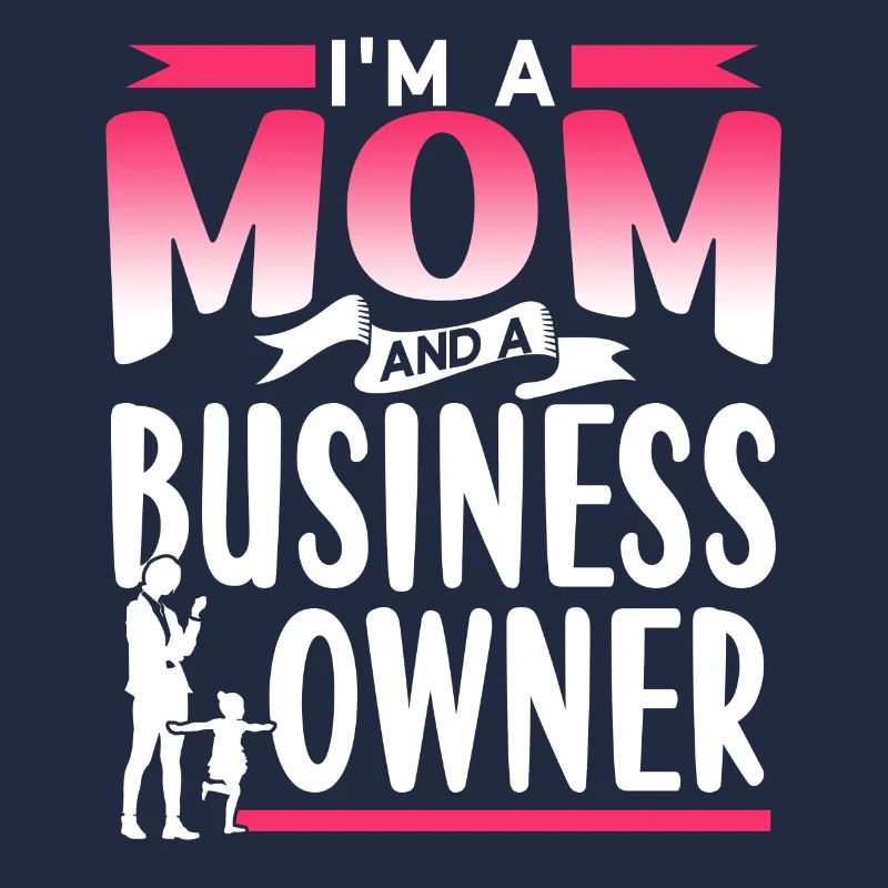 Ich Bin Eine Mutter Und Eine Geschäftsinhaberin