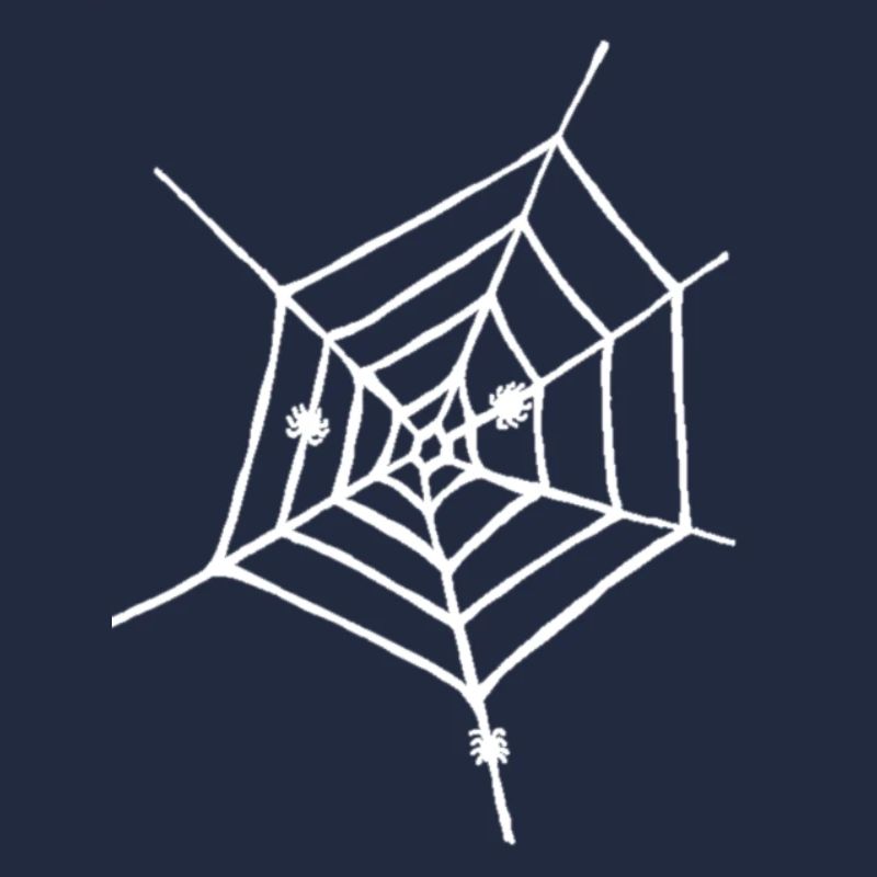 Spider web white