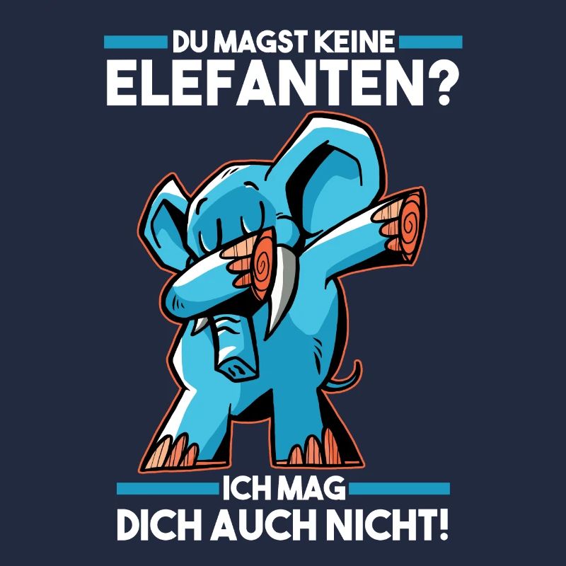 Dickhäuter Rüsseltier Dabbing Elefant