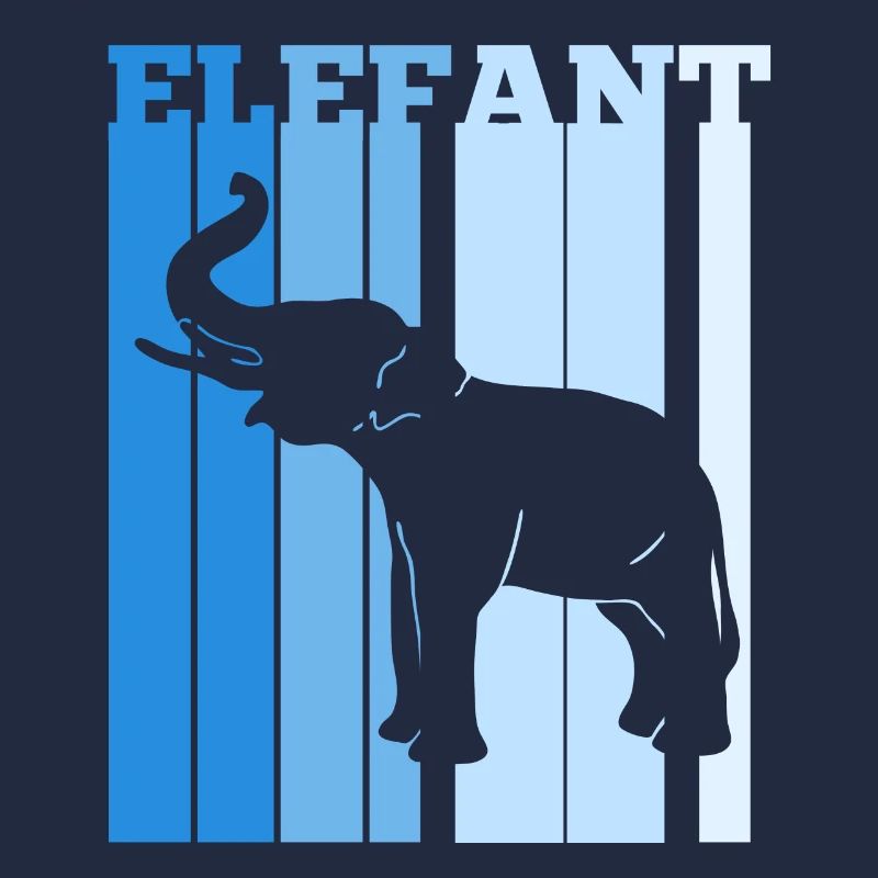 Dickhäuter Rüsseltier Elefant