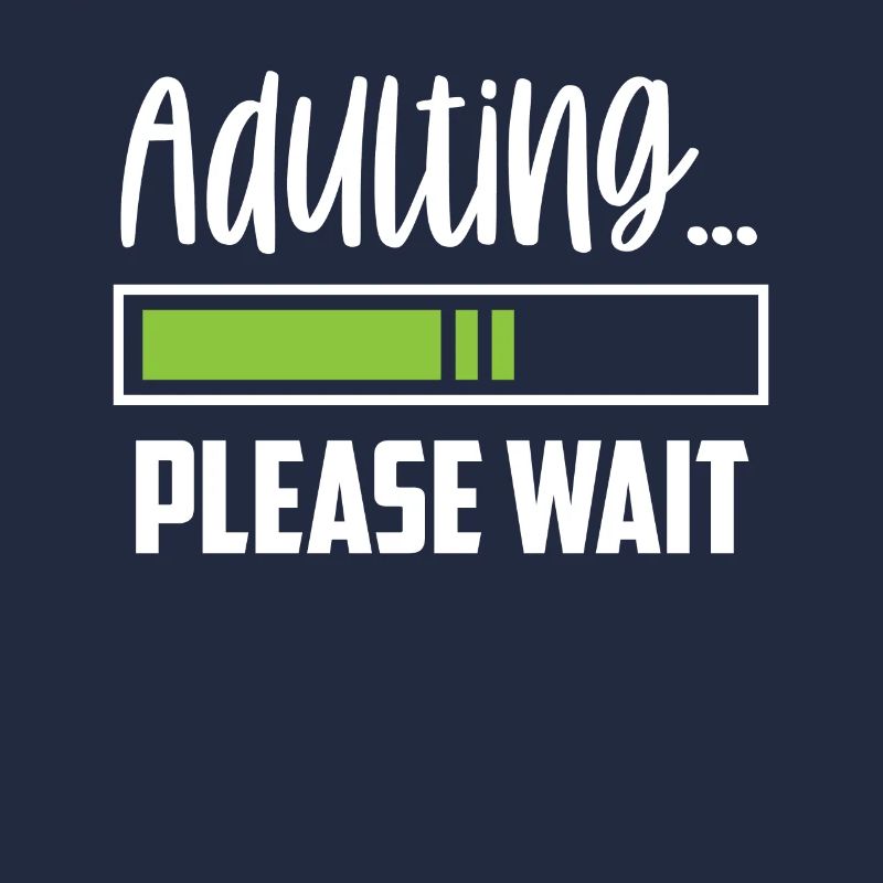 Erwachsen Werden Bitte Warten Pubertät Geburtstag