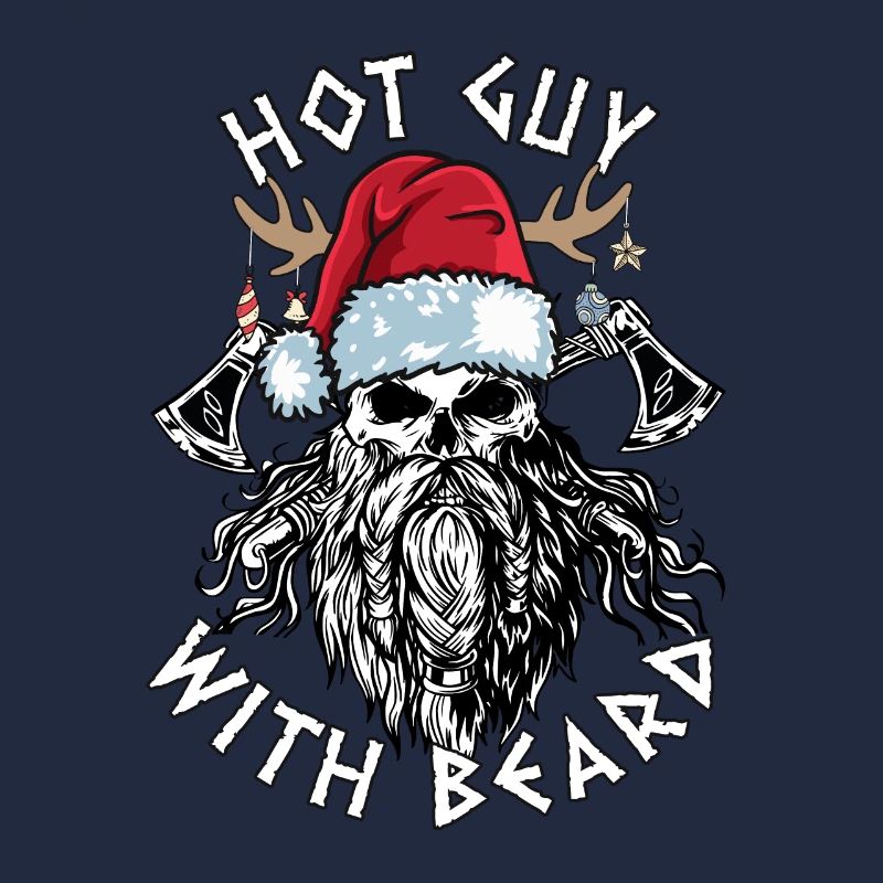 Geilertypmitbart Weihnachten Bartträger Wikinger