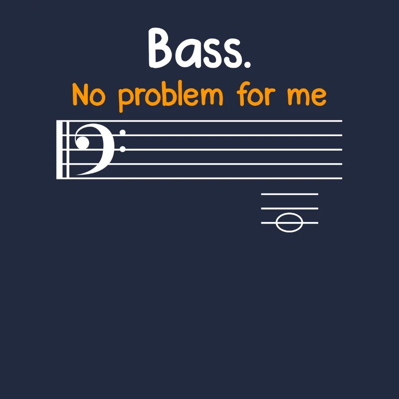 Clef de basse La basse n’est pas un problème pour moi notes